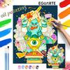 Oil Painting Monsters University Handmade Diy Art Painting Home Decoration