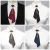 Detachable Necktie Pre-tied Bowknot Brooches Elegant Necktie Shirt Collar Pin  Jewelry Accessories