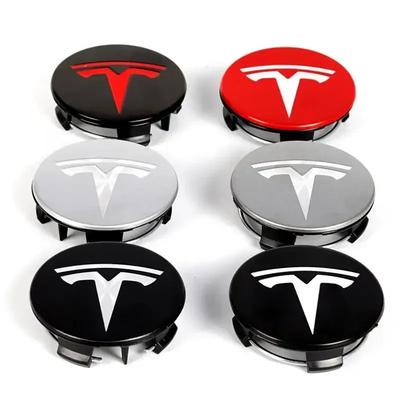 4 buc 56mm pentru capace centrale roți mașină Model 3 Y S X Roadster P75D P85D P90D P100D Emblema Accesoriu Exterior