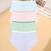 4Pcs/Set Women's Seamless UnderwearCotton Triangle Pants Double-layer Crotch Lady Sports Panties Comfortable Underpanty