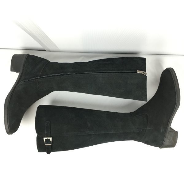 REGAL Tricker’s Long Boots Suede Size 23.5 Black Boots/Shoes Men's(USED)