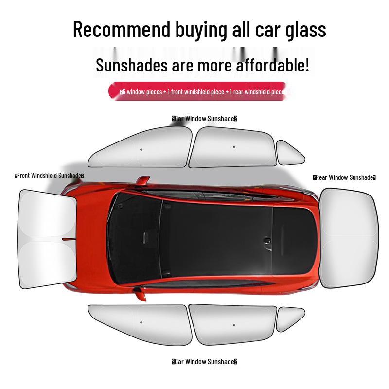 L60 Car Interior Side Window Sunshade & Privacy Visor