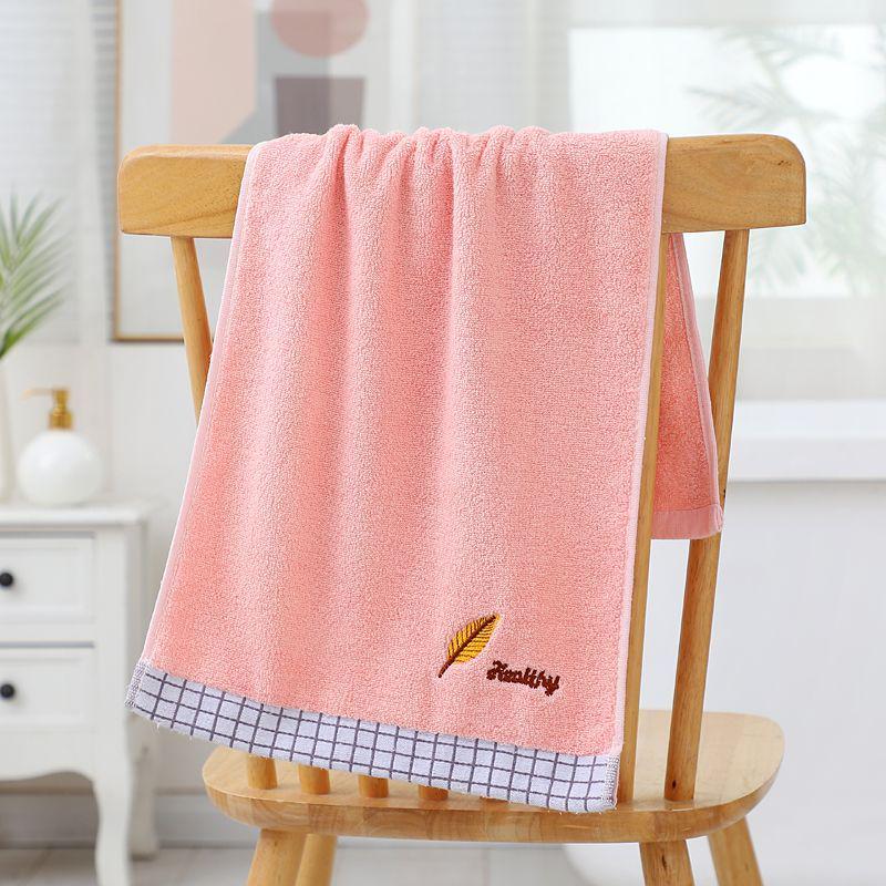 Jacquard Pure Cotton Absorbent Face Towel for Adults