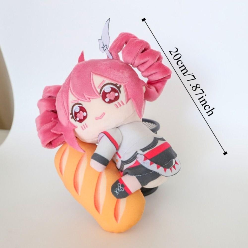 New Anime Cosplay Kasane Teto Plush Girls Figurine Home Decor Teto Stuffed Doll Cartoon French Bread Teto Plush Toy Gift