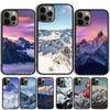 Schneebedeckter Winterberg Schale für iPhone 17 Air 15 16 14 13 12 Pro Max 11 Pro Max Plus Handyhülle Abdeckung
