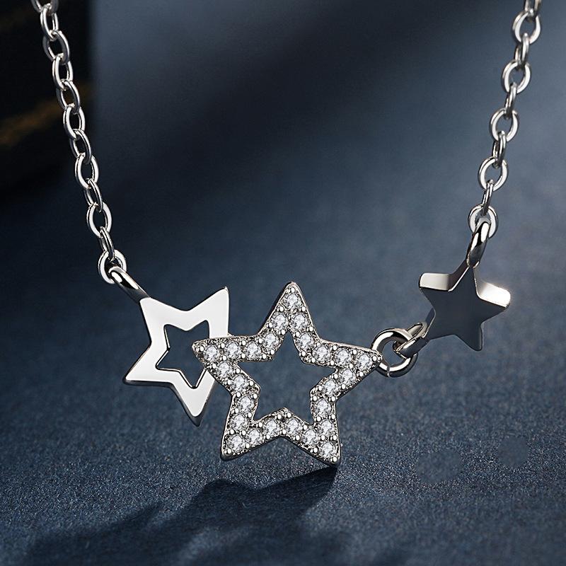 Lindon Damen-Halskette mit Zirkon-Anhänger aus Kupferlegierung, für Damen, Party-Geschenke, modisches Geschenk