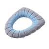Toilet Seat Cover Mat Soft Velvet Fabric Universal Bathroom Toilet Seat Cover Washable Closestool