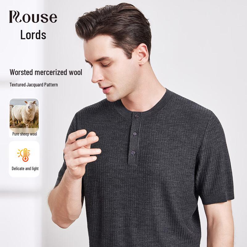 LOZ 100% Fine Spun Wool Round Neck Long Sleeve Sweater 2XL