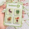 30-Card Alphabet & CVC Flash Cards with Tracing Practice & Find- Educational Flashcards for Preschool