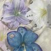 Sweet Simulation Lily Keychain For Women Creative Handmade Flower Keychain Pendant  Backpack Decoration Accessories Gifts
