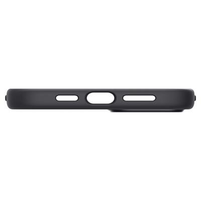Spigen Silicone Fit Mag Magsafe Iphone 14 Plus / 15 Plus Black