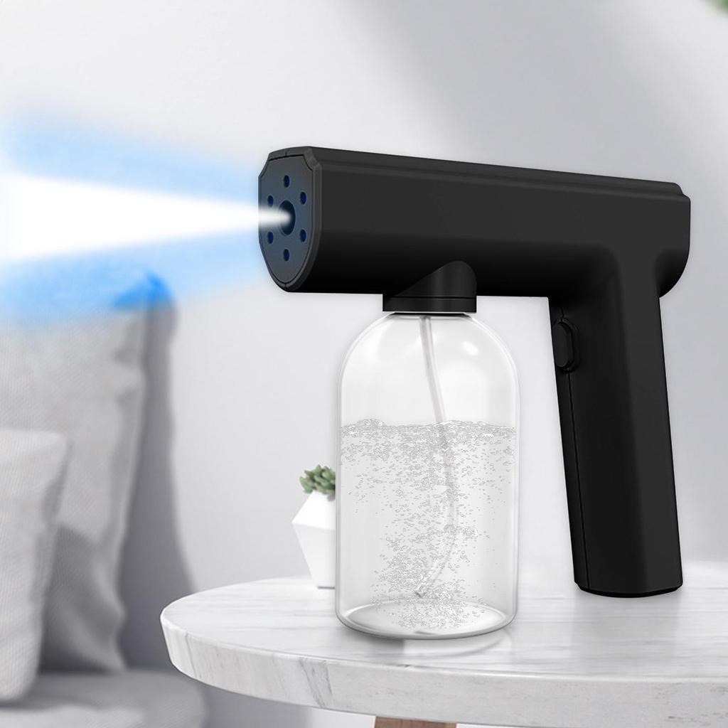 Electric Atomizer Spray Bottle Steam Mister With Blue Light Household Atomizer Sprayer Bottle For Mother Father Husband Wife