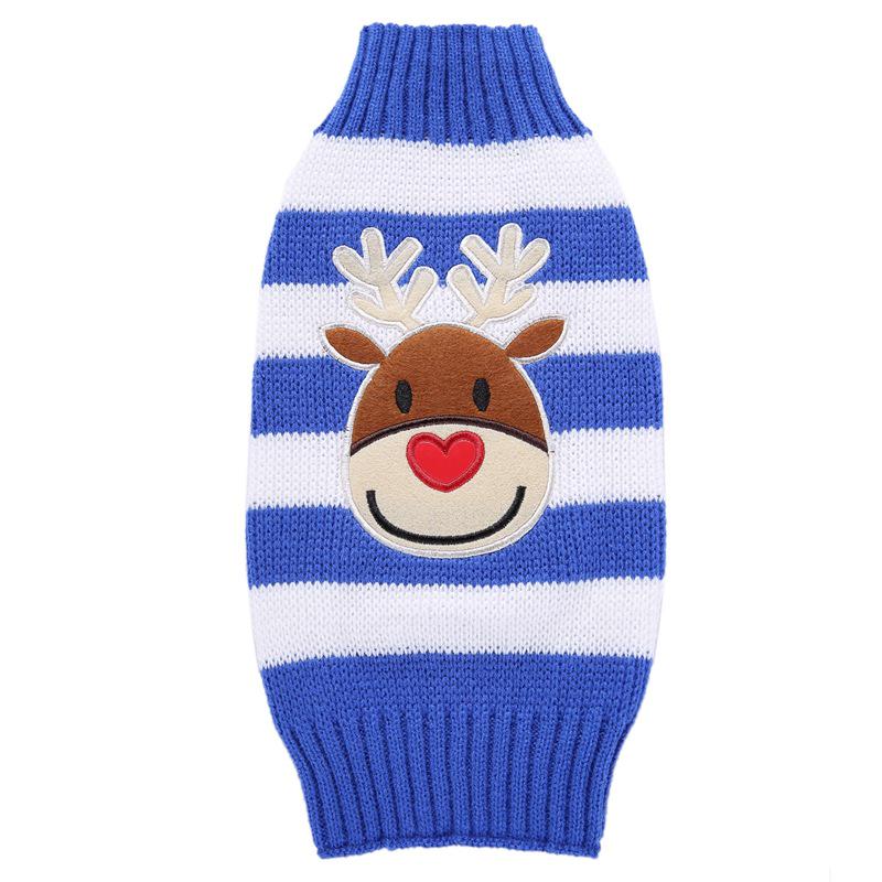 Christmas Pet Dog Clothes For Small Large Dogs Xmas Puppy Big Dog Sweater For French Bulldog Yorkies Dogs Pets Clothing Pullover