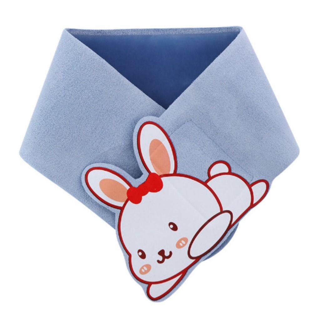 

Essential Oil Neck Wrap Belt Moisturizing Neck Skin Care Personal Anti Wrinkle Scarf Women blue-rabbit