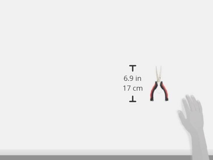 Prox Split Ring Straight Pliers 7 Inches (18 Cm) (PX8797)