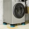 4Pcs Washing Machine Vibration Pads Anti Vibration Washing Machine Support Feet Stabilizer Washing Machine Base Foot Pads