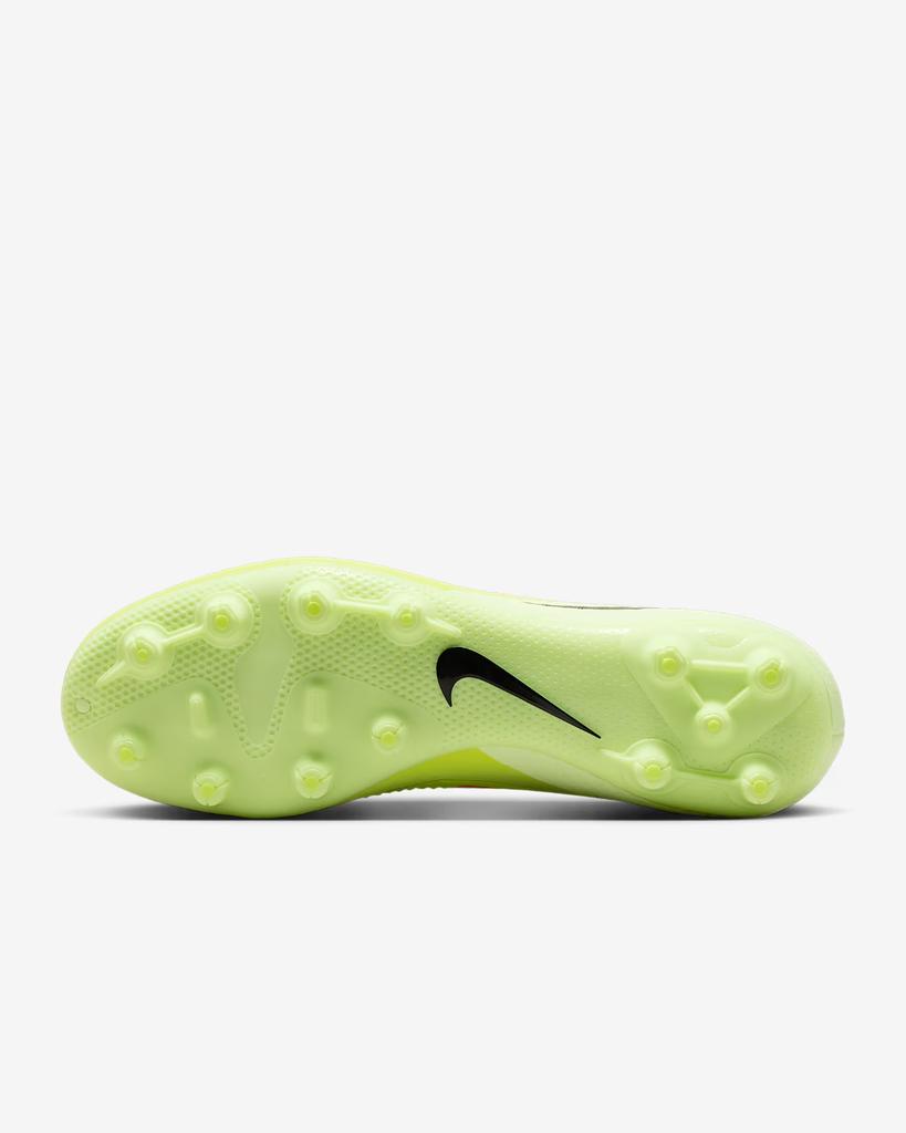 HQ2318-800 Nike Phantom 6 Low Academy HG Hyper Crimson Limelight Black (Men's)
