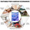 Colorful Cloud Pattern Flannel Printed Blanket Suitable for All Seasons Suitable for Living Room Office Sofa and Travel