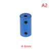 Aluminium Alloy Shaft Coupling Corrosion Resistant Adapter for 3D Printer 42 Stepper Motor 3-6mm 4-6mm 5-5mm 5-8mm 8-8mm Bores
