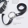FRRK PU pásový postroj pro hráče BDSM Metal Chastity Cage v různých velikostech Sexy dospělí Intimní produkty Sexuální hračky Bondage
