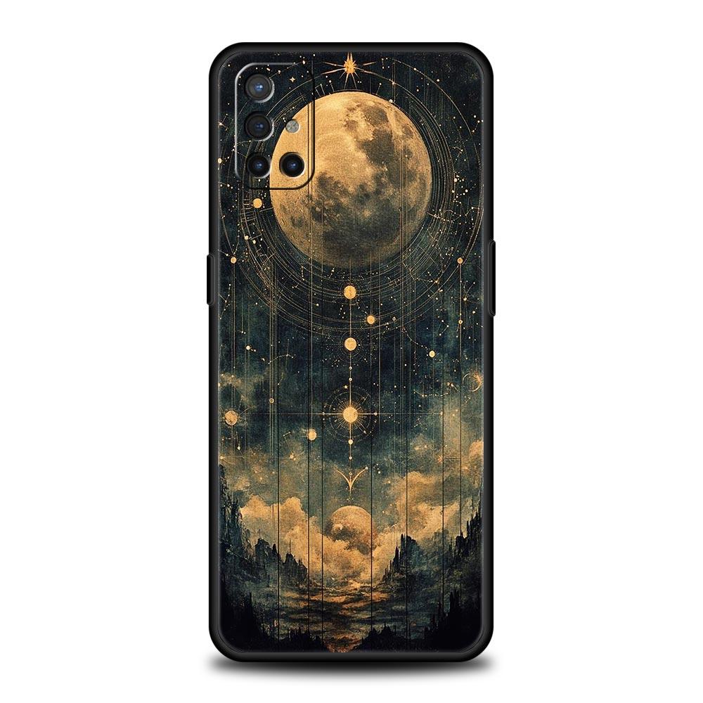 Phone Case For Oneplus 13R 13 12 10T 11 R10 Nord N100 N200 N10 9 9R CE 2 3 Z Pro Lite 5G Soft TPU Cover Fashion Starry Sky Stars