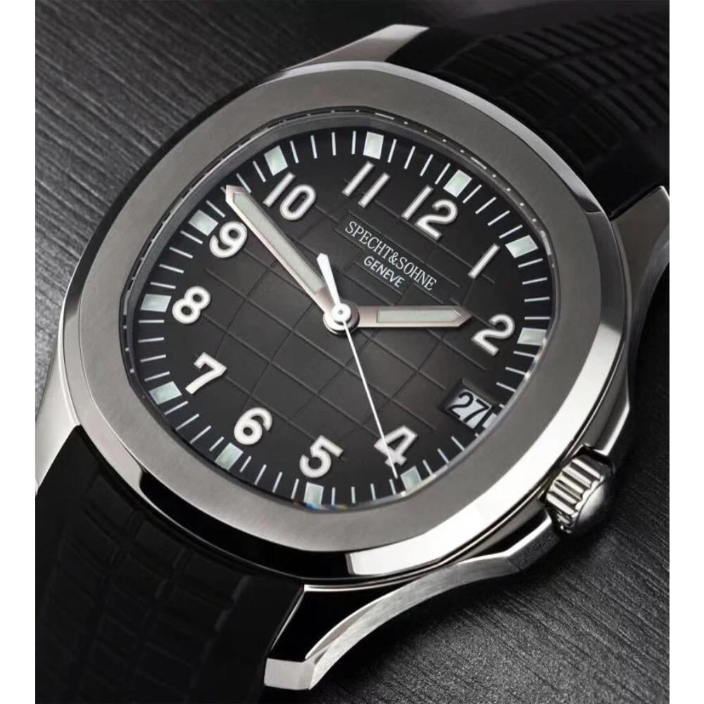 2025 Neue Specht&Sohne 40MM Automatische Mechanische Uhr für Herren Miyota 8215 Uhrwerk Saphirglas 5167 Sportarmbanduhr Dornschließe Faltschließe