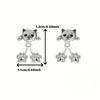 Cute Cat Paw and Face Earrings for Women - Perfect for Everyday and Formal Wear