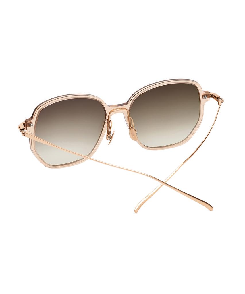 Maseuka Free2_Vito 03Br Free2 Vito Brown Clear/Rose Gold