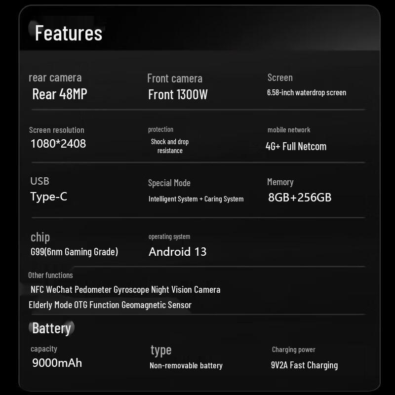 Gionee G99 Pro Rugged Gaming Smartphone (CN version)
