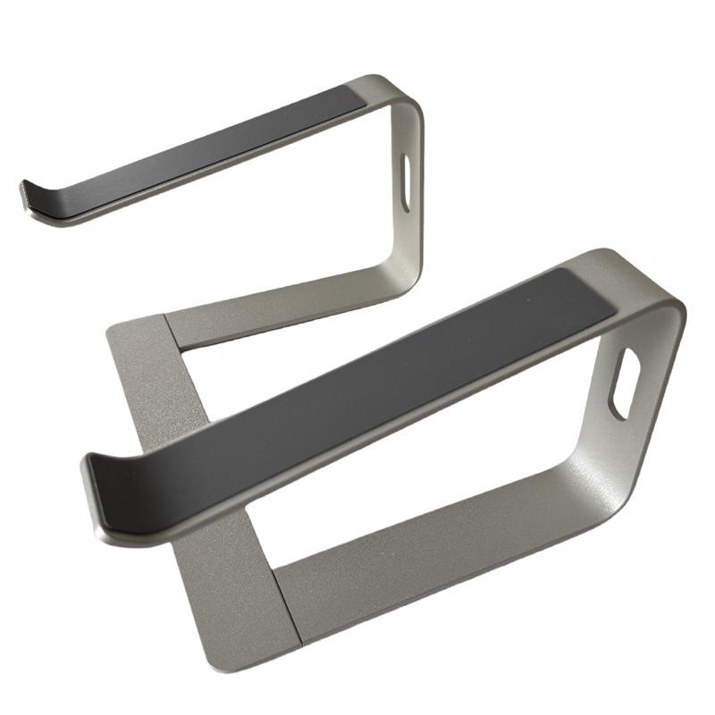 

Portable Aluminum Alloy Laptop Stand, Detachable and Cooling, Ideal for Business Trips