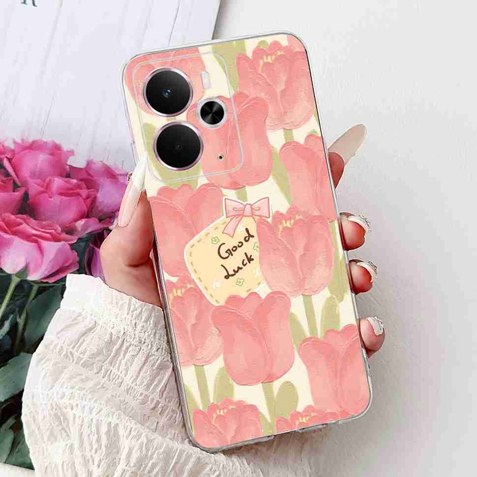 Bumper Clear Case For Realme 14 5G Soft Transparent Cases Silicone Shockproof Cover For Realme 14 14X Pro Realme14Pro Fundas