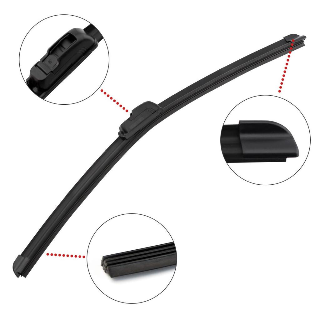 3PCS Wiper Blades For TOYOTA Prius V 2012-2017 26" 14" 10" Fit Front Windshield Windscreen Window Brushes Cutter Accessories 2013 2014 2015 2016 2017