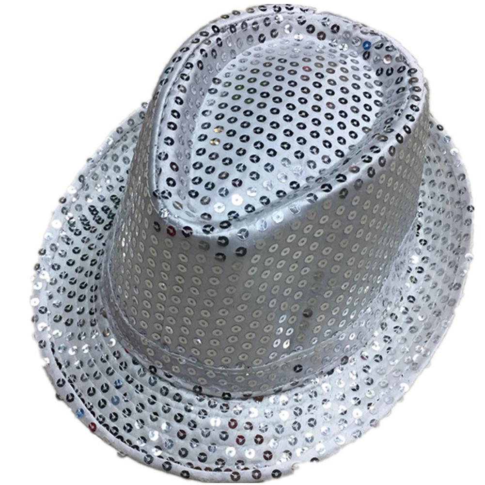 Children Jazz Top Hat Bright Color Sequined Show Hat