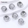 14K Gold Plated Brass 10mm Football Shape Spacer Beads Jewelry Making,Separator For Beads,DIY Jewelry Making Accessories