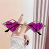 Metal Frames Heart Rimless Sunglasses Women Men Steampunk Luxury Brand Sun Glasses Female Gradient Hip Hop Eyewear UV400 Shades