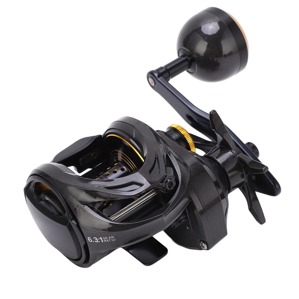 BW300 Baitcastingový naviják 16 kg Velká brzdná síla Systém magnetické brzdy z uhlíkových vláken Rybářský naviják BW300 Levá ruka