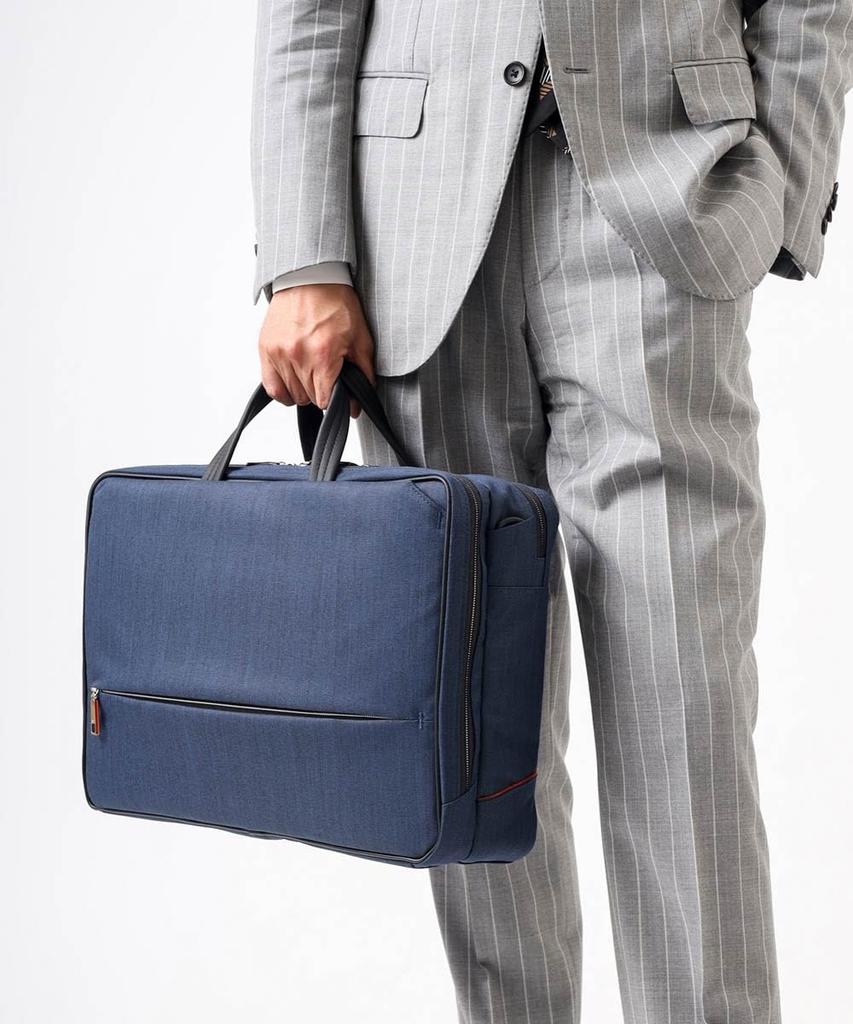 Lucelle II Business Bag Business Backpack 3WAY B4 Compatible with inch PC Brief Bag Water Repellent [IS/IT] 15.6 Men's No.962514 (Gray)