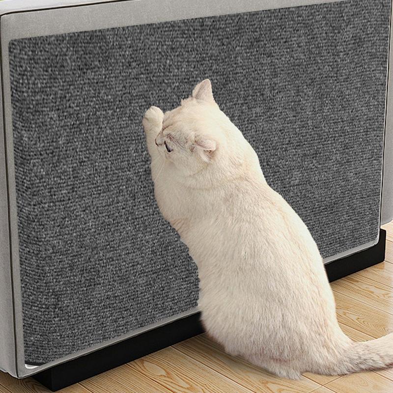 מחצלת גירוד לחתול שטיח שניתן לגזוז דביק בעצמו שטיח עמוד גירוד לחתול להגנה על ריהוט ספה נגד שריטות