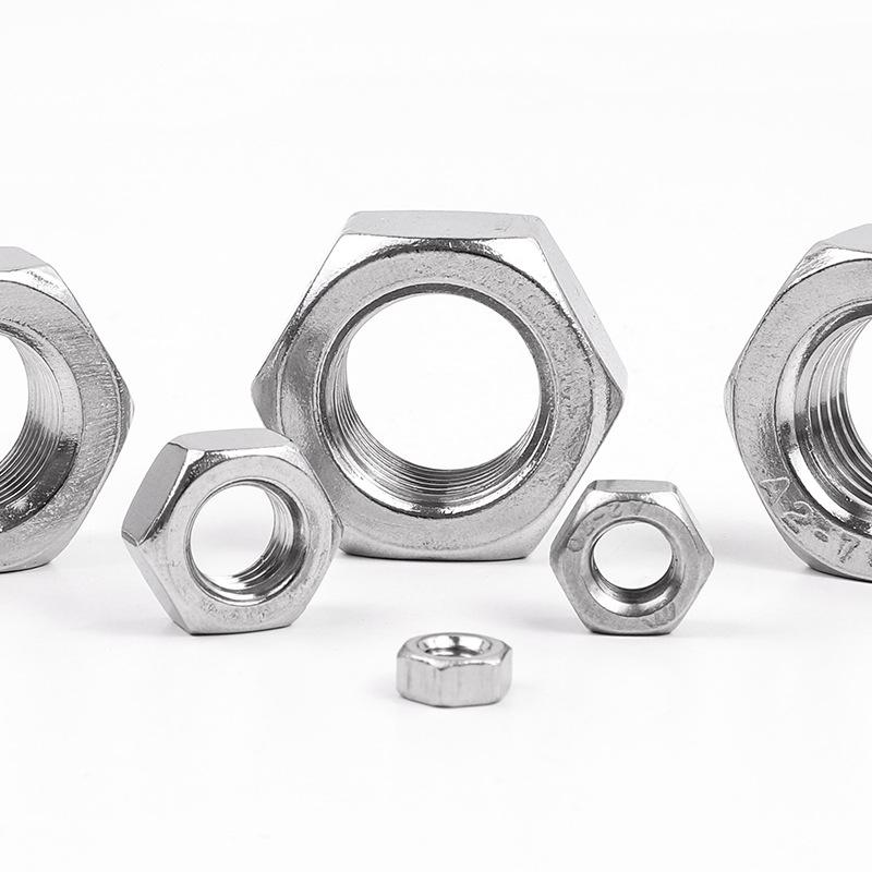 304 Stainless Steel Hexagonal Fine Pitch Nut Set – Boxed Mixed Nuts and Cross-Border Screws
