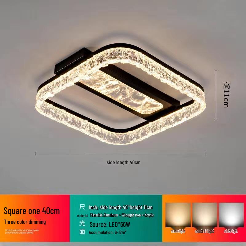 2025 Italian Style Minimalist Ceiling Light for Study & Master Bedroom