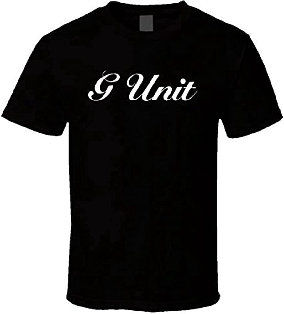 Men s 50 Cent G Unit Gorilla Unit T Shirt 4XL чёрный