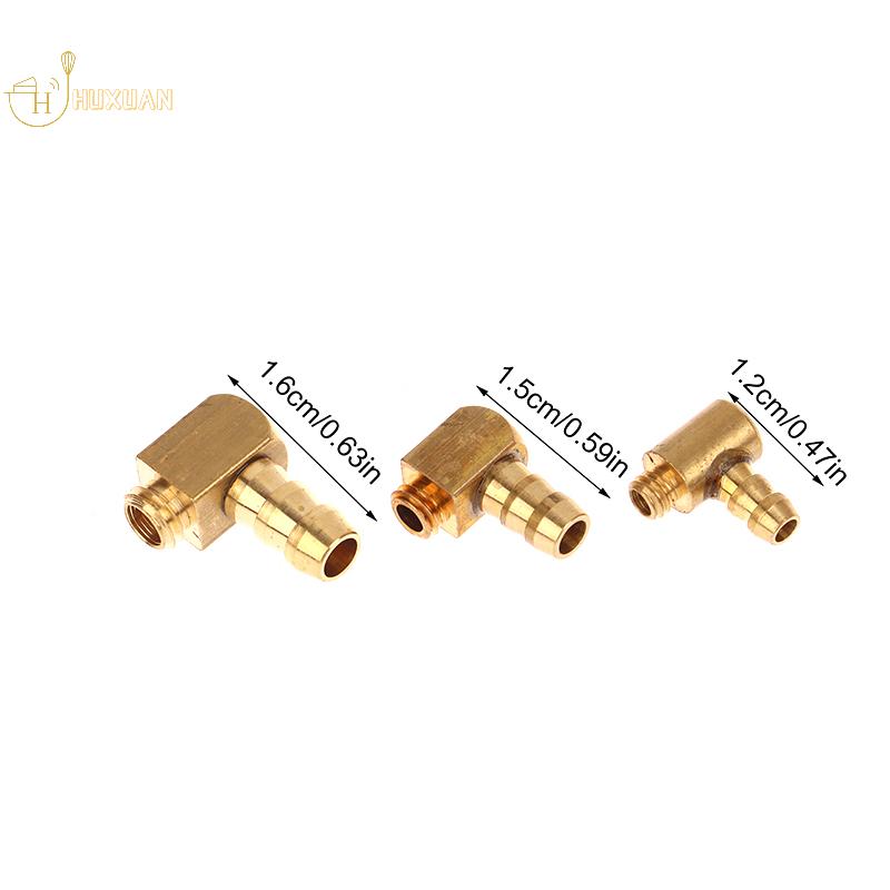 M4/M5/M6 Messing 90 Grad L-Form Wasserkühlung Düse Wasserhahn Nippel Verbinder für RC Methanol/Benzin/Bürstenlose Elektrische Boote