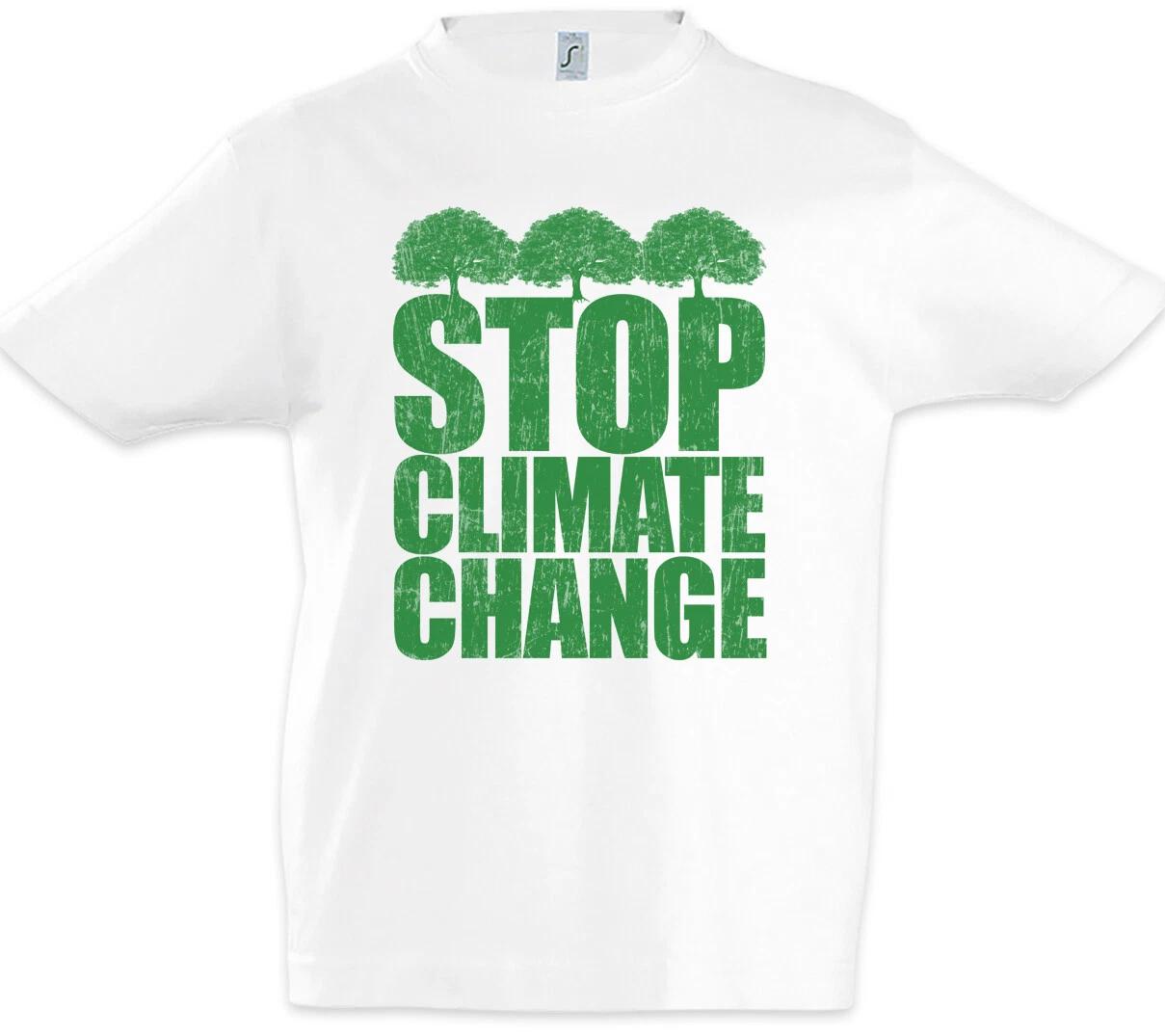 Stop Climate Change Kids Boys kids boys T-Shirt Climate Change Global Warming Vegan 130