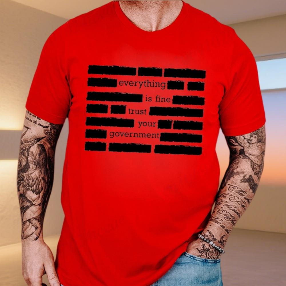 Fashion Pattern Unisexs Tshirt 100 Cotton Printed Loose And Casual Comfortable And Trendy Tshirt