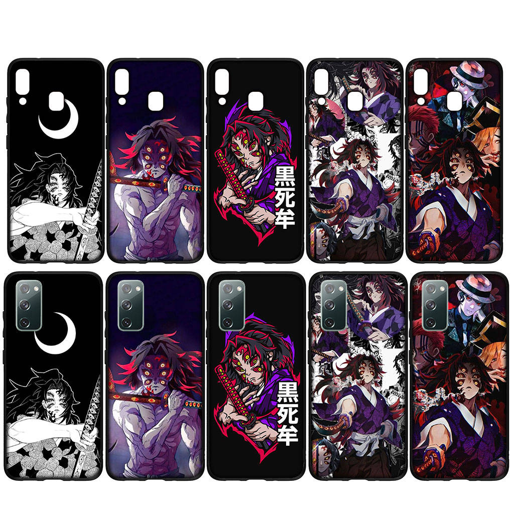 For iPhone 15 14 Xiaomi Redmi Note 13 12 11 Pro Max X 8 7 XR Samsung Galaxy A24 A15 A05 S24 S23 Huawei OPPO A38 Kokushibo Demon Slayer Phone Case