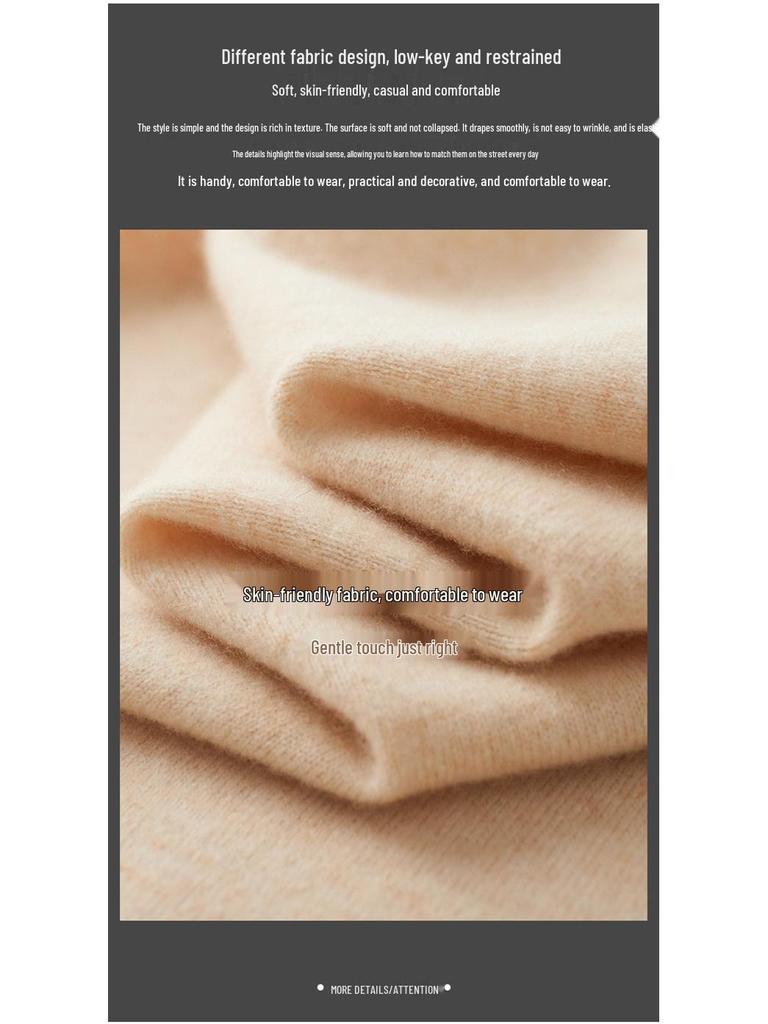 Men's Trendy Wool Round Neck Sweater: Autumn/Winter Collection, Long Sleeve Pullover for Casual Wear