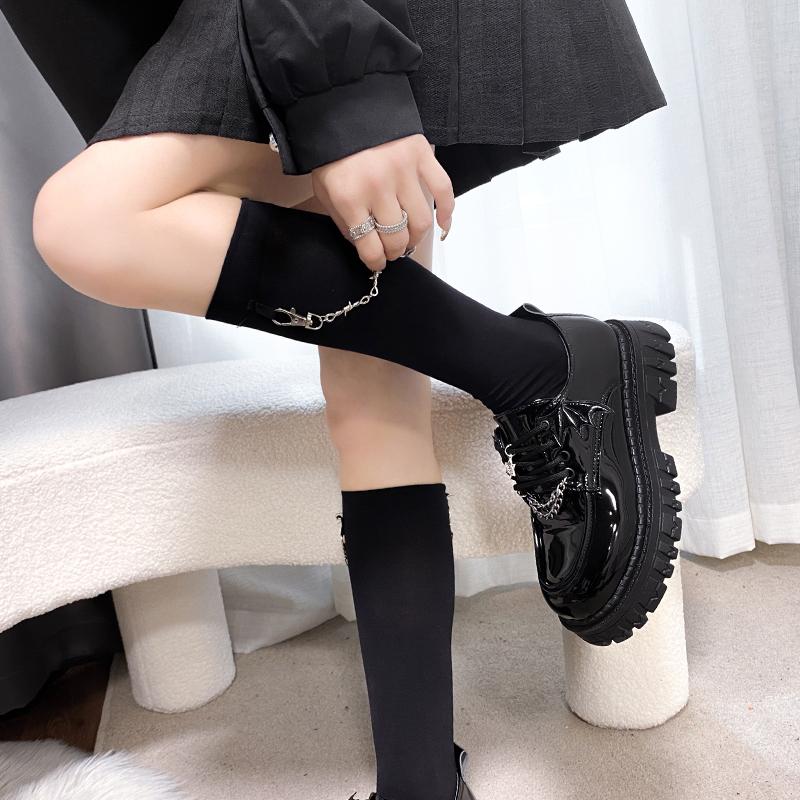 Trifle Platform Small Leather Shoes Women's Spring and Autumn 2026 New Mary Jane Women's Singles