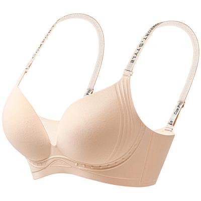 Sexy Push Up Bra for Small Bust, Corrective Uplift Anti-Sagging Side Support Seamless Wireless Lingerie