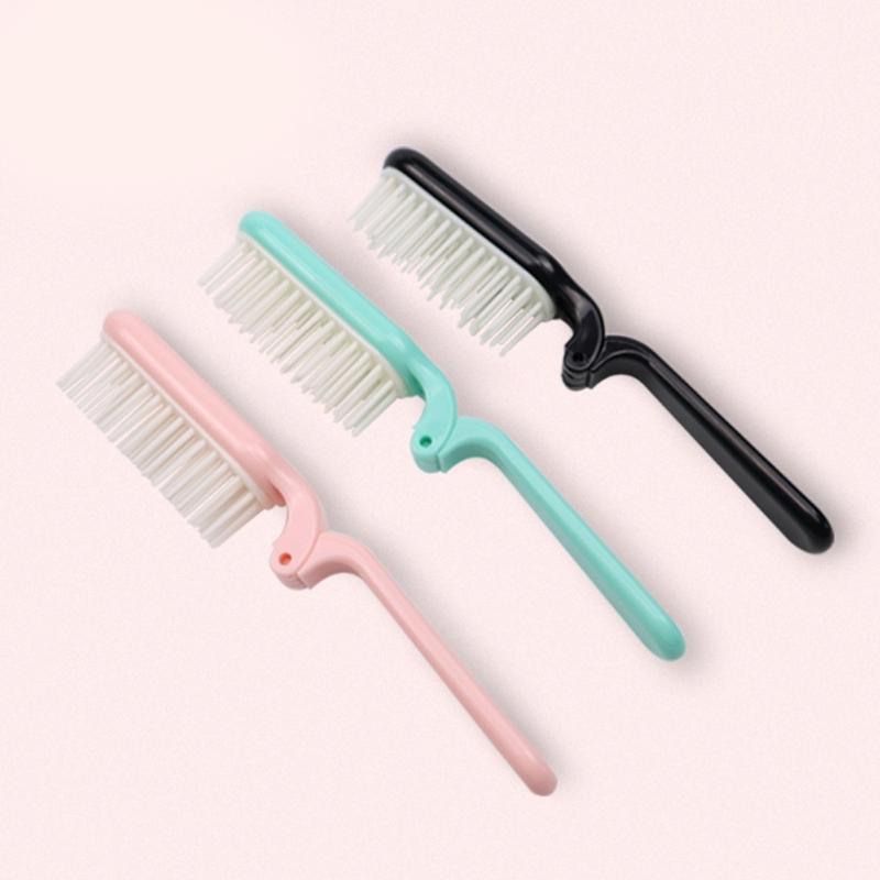 Small Hair Brush Foldable Hair Comb Hair Styling Comb Travel Hair Brush Folding Hair Massage Comb Foldable Hair Brush