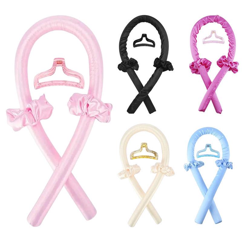 Cross-border Lazy Sleep No-Heat Foam Hair Curler Set and Clips